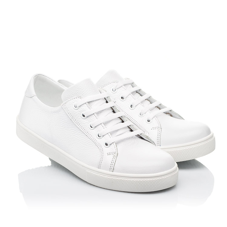 

Кеды (боковая молния) Woopy Fashion 34 белый (8130)