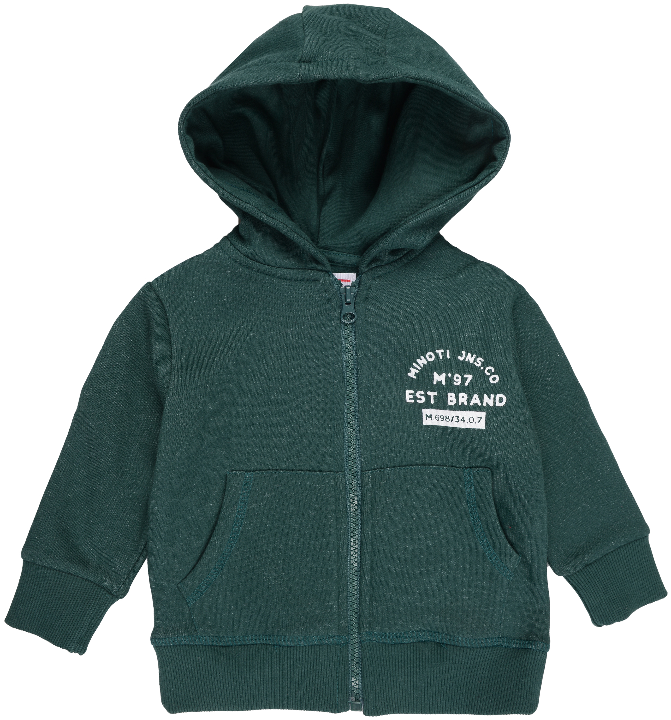 

Толстовка Minoti Bw Zip Thru 5 11849 74-80 см Зеленая