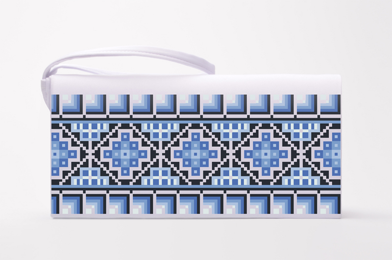 

Набір для вишивки нитками Барвиста Вишиванка заготовки пошитого клатча Ніжність (КЛ031лБ1301i)