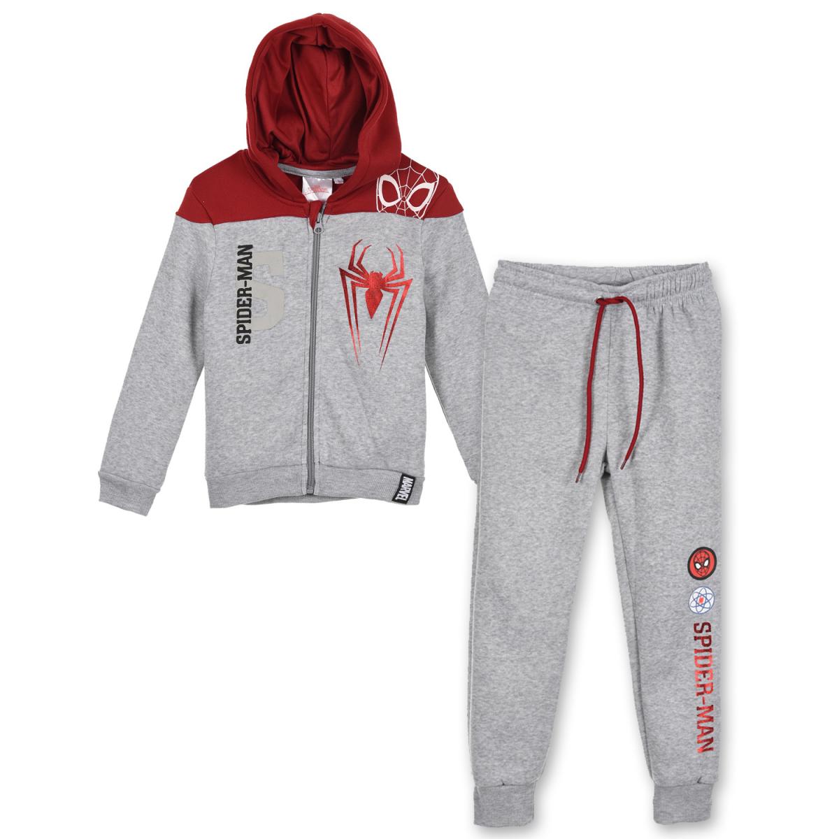 

Спортивный костюм утеплённый Disney Spider Man (Человек Паук) 098 см Серый HS10372