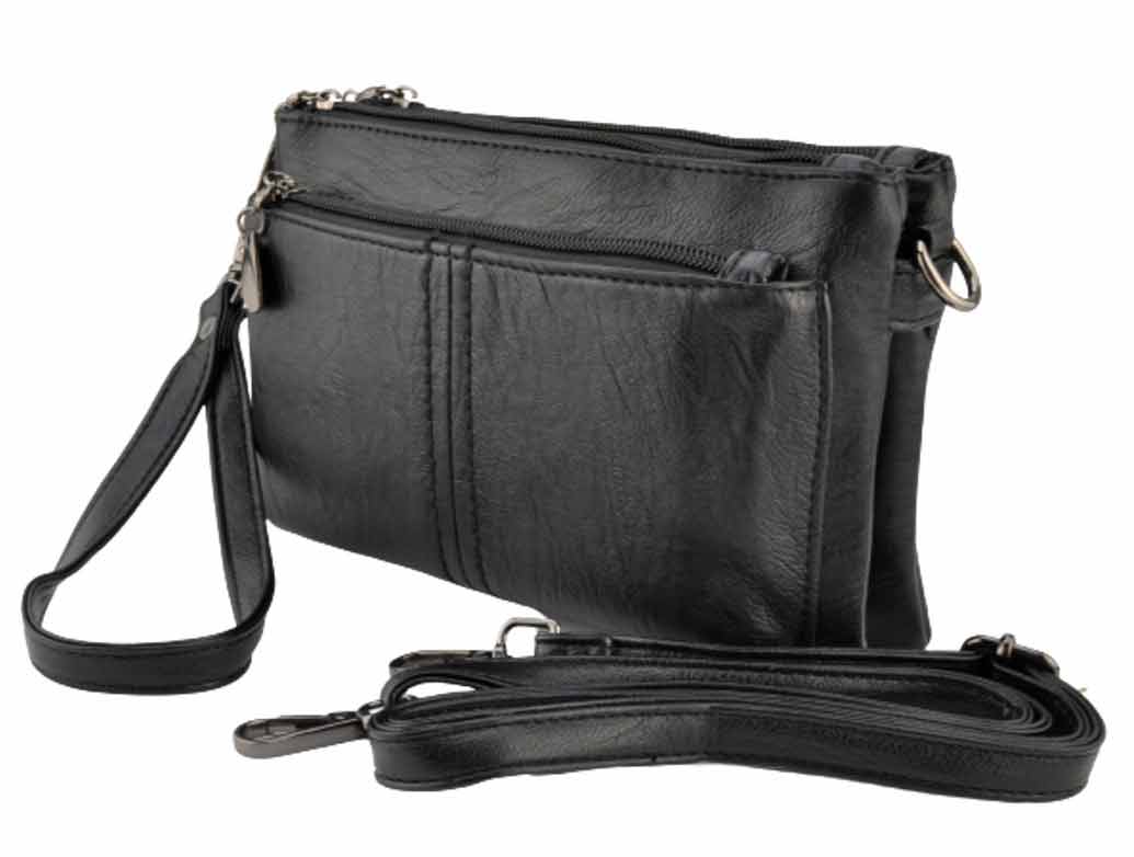 

Клатч Luvete ТМ Лювете цвет черный 22 × 15 × 4 см (8338-4)