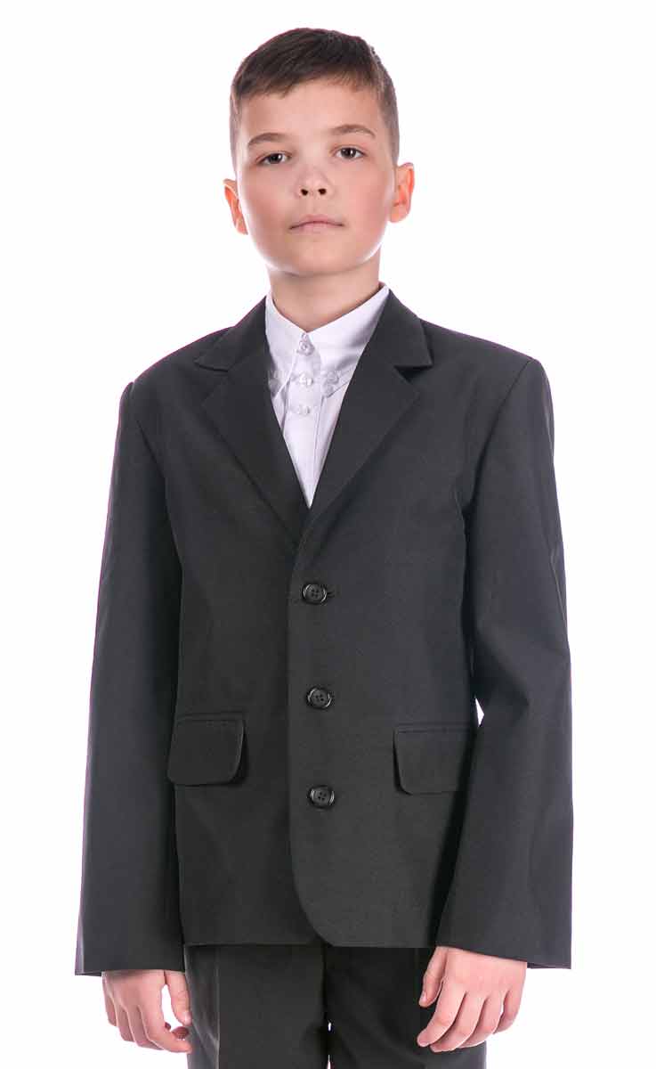 

Классический пиджак Nega Нега для мальчика, черный, 128 р (ШФН000121_28-128)
