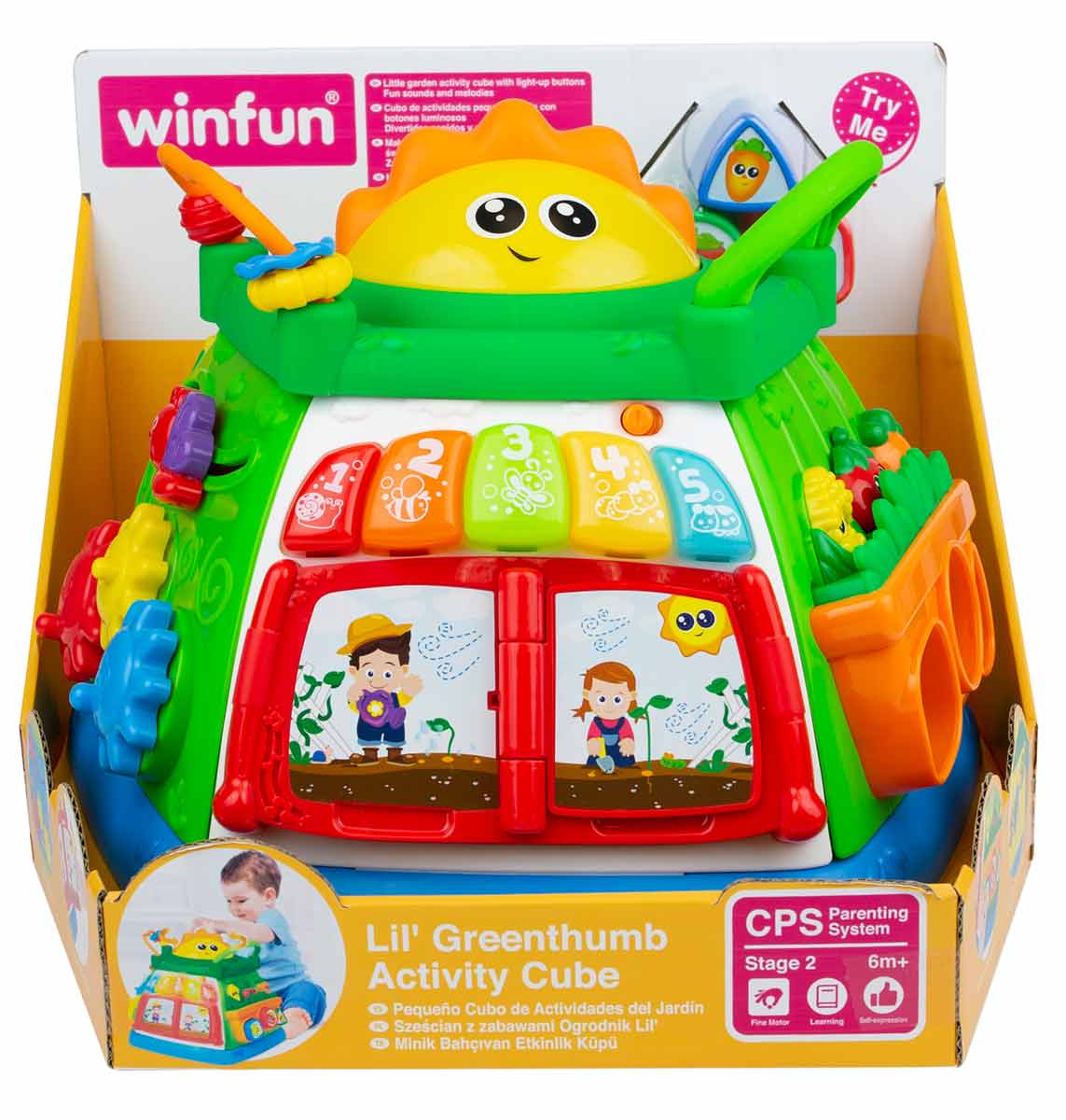 

Интерактивный центр WinFun ВинФан с музыкой и световыми эффектами (0631-NL)