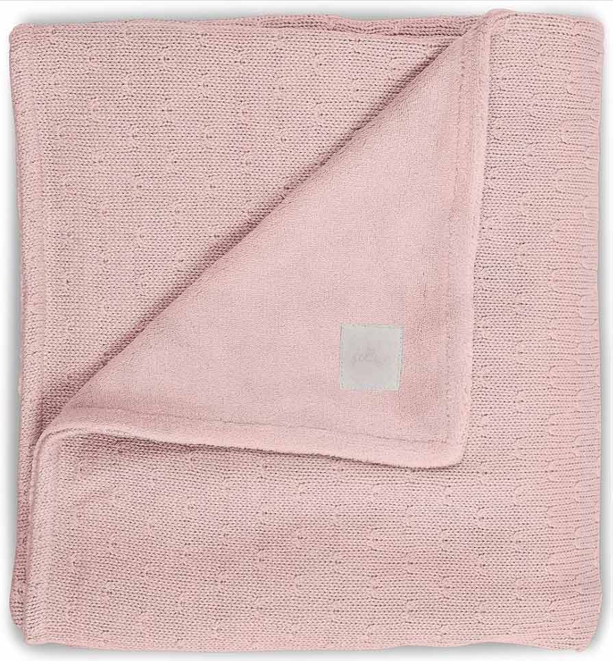 

Детский плед на флисе Jollein Жоллейн Cream Peach 100×150 см (517-522-65129)