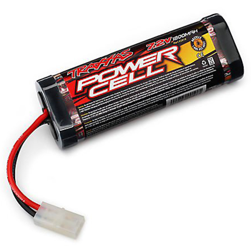 

Аккумулятор Traxxas NiMH 7,2В 1800мАч 6-Cells 134х47х24мм Tamiya (2919)