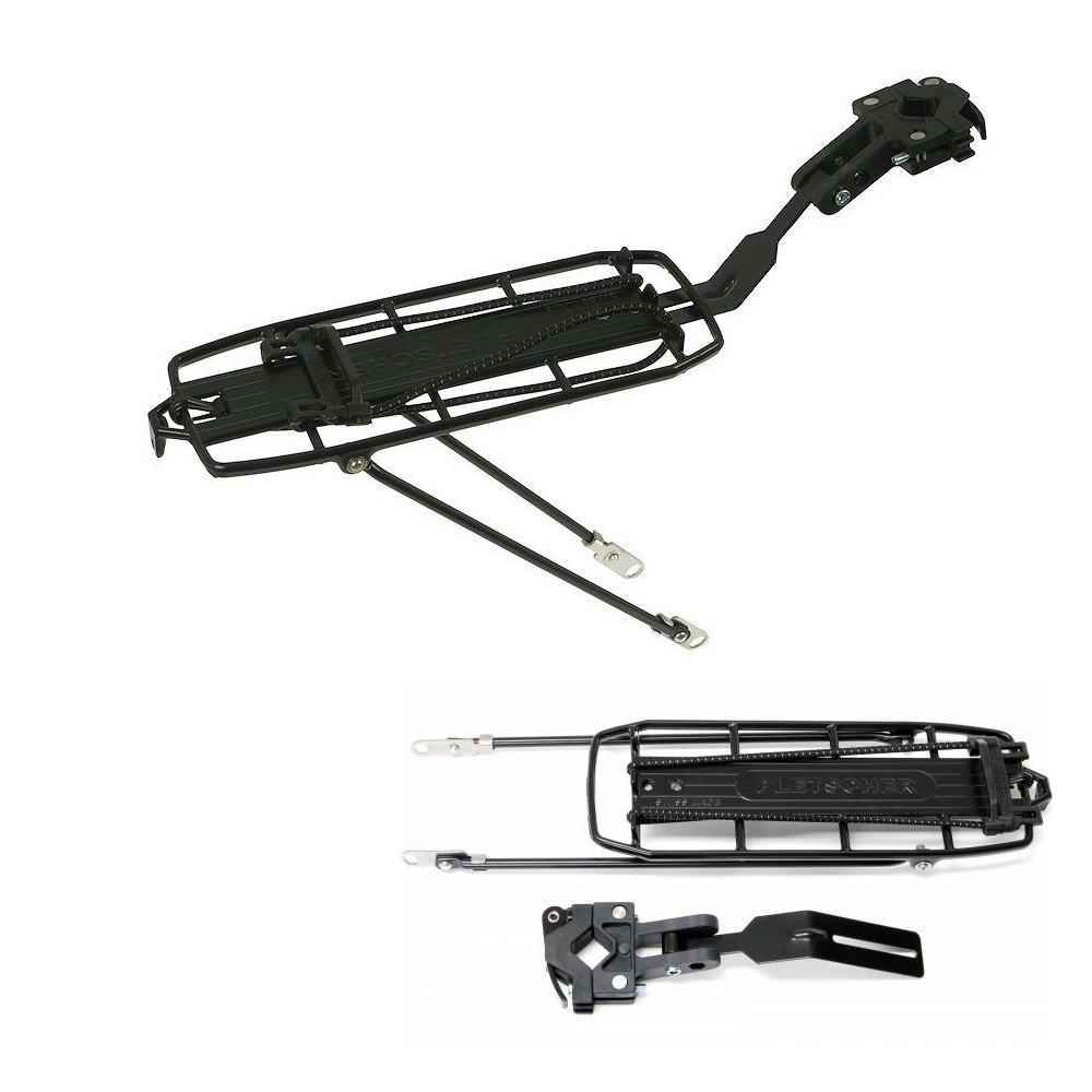 

Багажник XLC Pletscher Quick-Rack Suspension, 26-28" для двухподвеса, черный