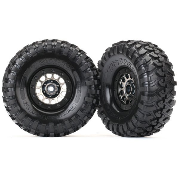 

Колеса Traxxas Canyon Trail 4.6x1.9” Method 105 1.9” в сборе 2шт (8174)