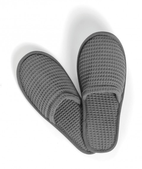 

Тапочки Lappartamente Mia Waffle Slippers 42-43 Серый