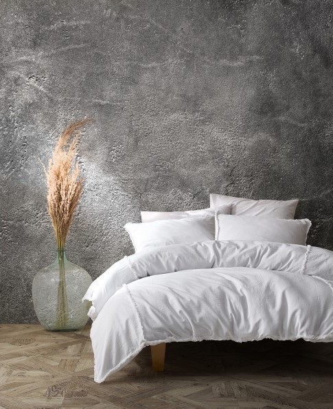 

Комплект постельного белья BULDANS CRINKLE 200х220 Белый