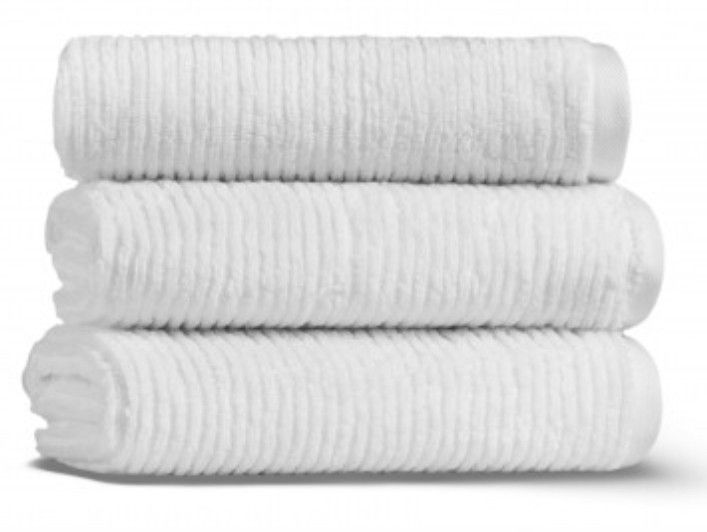 

Полотенце Lappartamente SLIM RIBBED 70x140 Белый