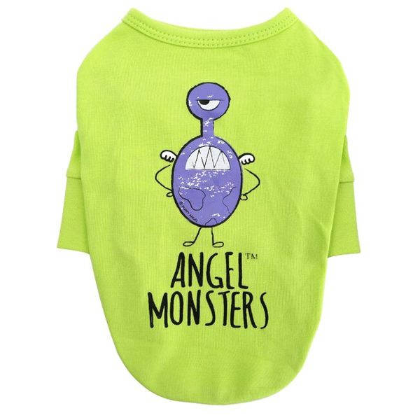 

Футболка для собак Puppy Angel «Angel Monsters» M (зелена)