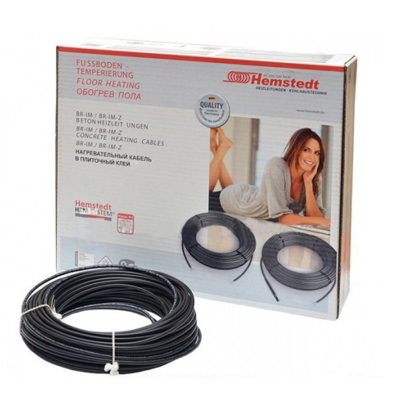 

Теплый пол Hemstedt BR-IM 17 Вт/м под стяжку (длина 152,0м) 2600W