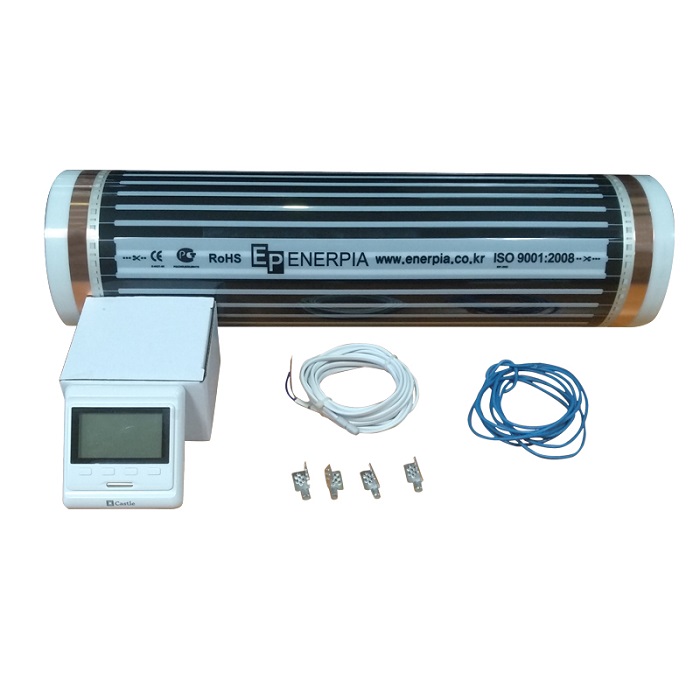 

Enerpia Комплект Пленочного теплого пола с программируем терморегулятором Castle E53 (2,5 м2)