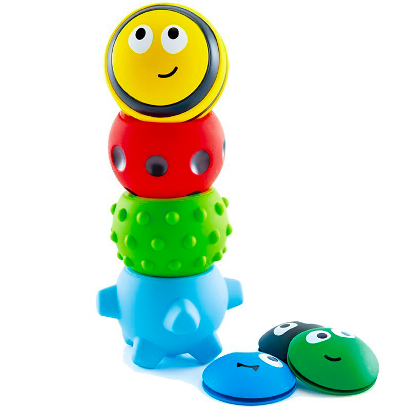 

Набор сенсорных тактильных мячиков Tactile bug tower шарики массажёры
