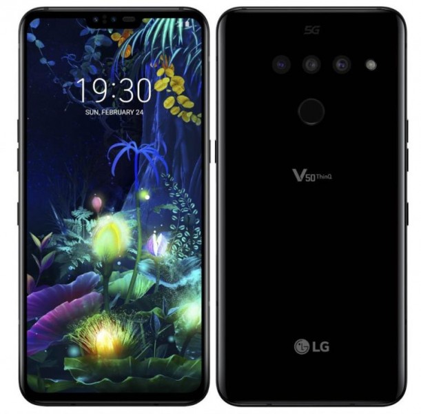

LG V50 ThinQ 5G 6/128GB Single Sim Black