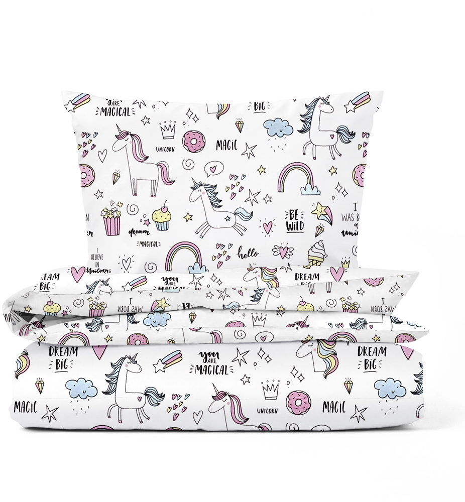 

Комплект Cosas Пододеяльник 155х215 + наволочка 50х70 UnicornSweet