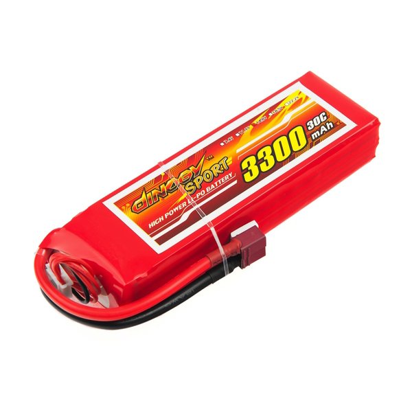 

Аккумулятор Dinogy LiPO 14,8В 3300мАч 4S 30C 26х43х142мм 354г T-Plug (DLC-4S3300D-T)