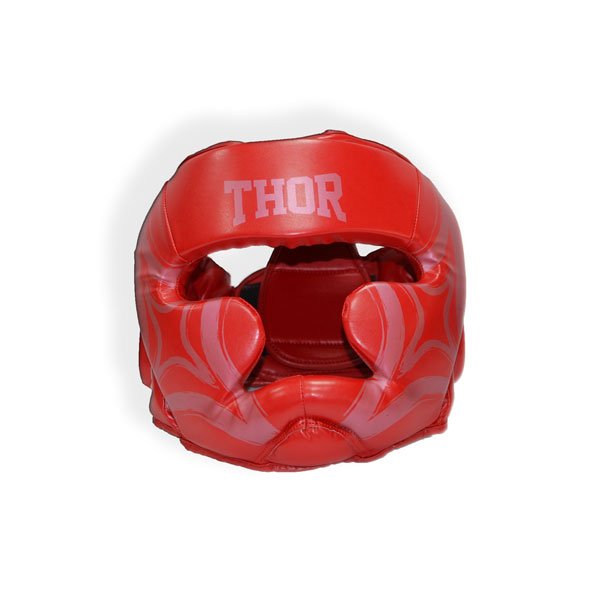 

Шлем для бокса THOR COBRA 727 XL (727 (Leather) RED XL)