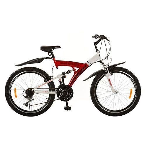 

Велосипед спортивный 26 дюймов Profi M2615E Shimano Красный с белым