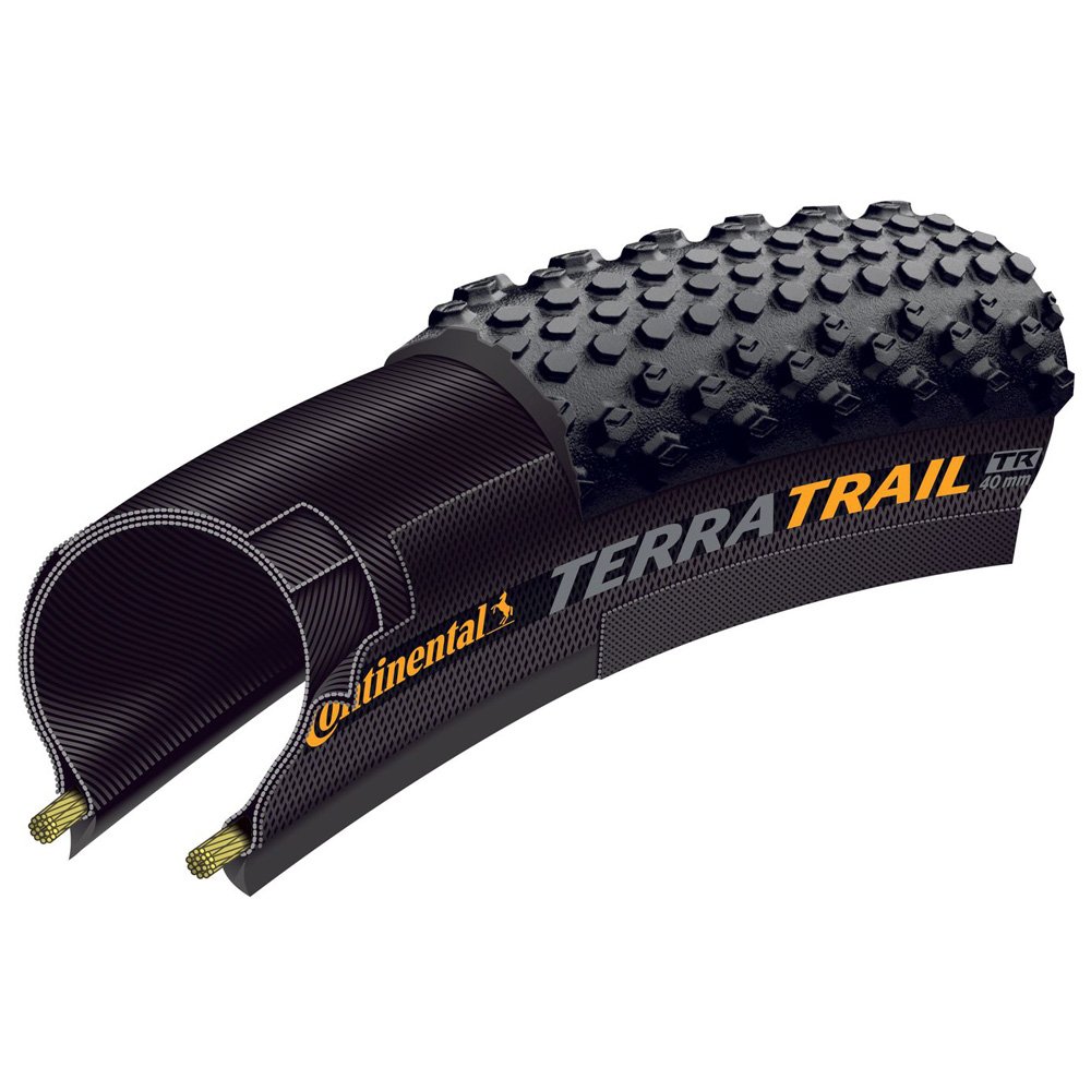 

Покрышка Continental Terra Trail ProTection black/black 28" 700 x40C 28 x1.50 складная (101697)