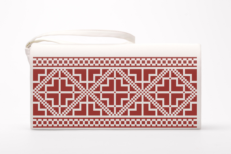 

Набір для вишивки нитками Барвиста Вишиванка заготовки пошитого клатча Полісся (КЛ100лМ1301i)