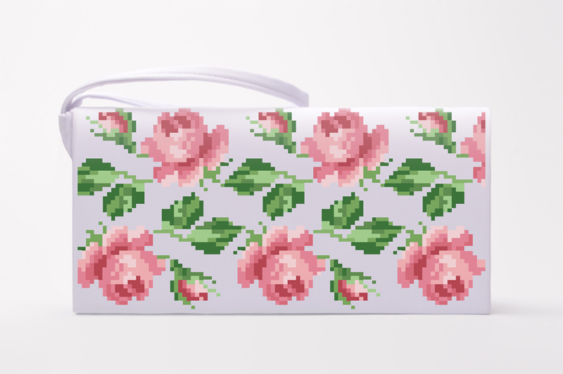 

Набір для вишивки бісером Барвиста Вишиванка заготовки пошитого клатча Ніжні троянди (КЛ168дБ1301k)