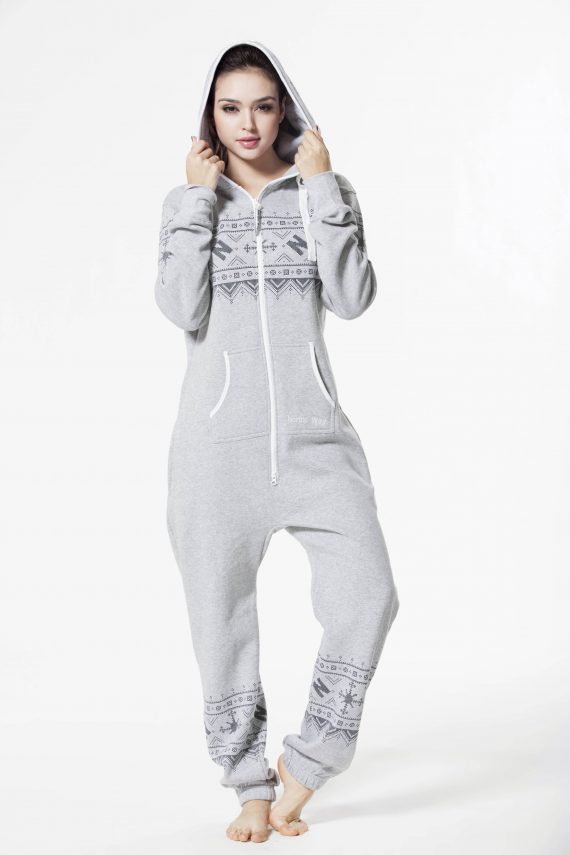 

Комбинезон Nordic Way Winter Print Gray М Светло-серый WWprg4