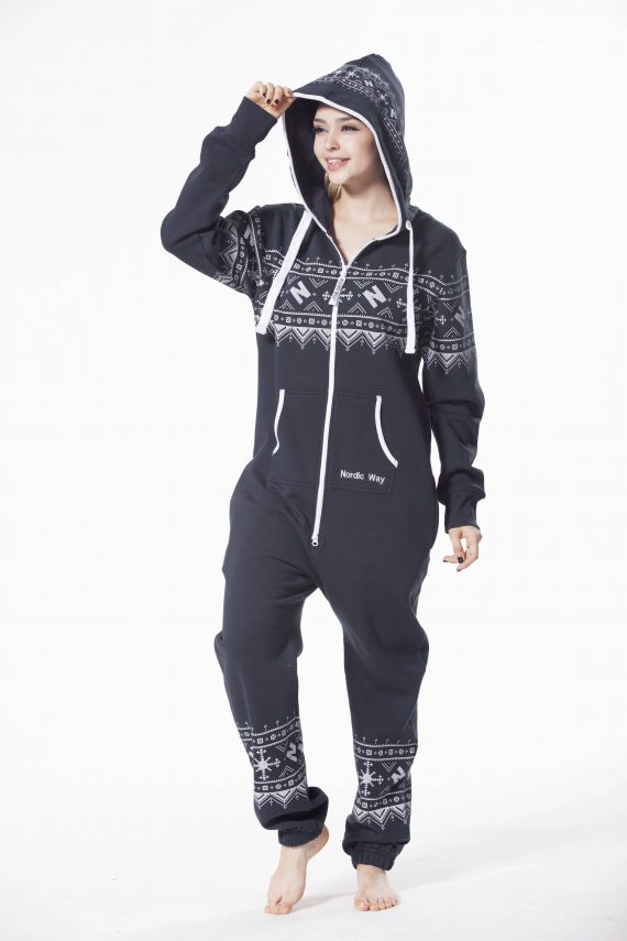 

Комбинезон Nordic Way Winter Print S Синий WWprpu3