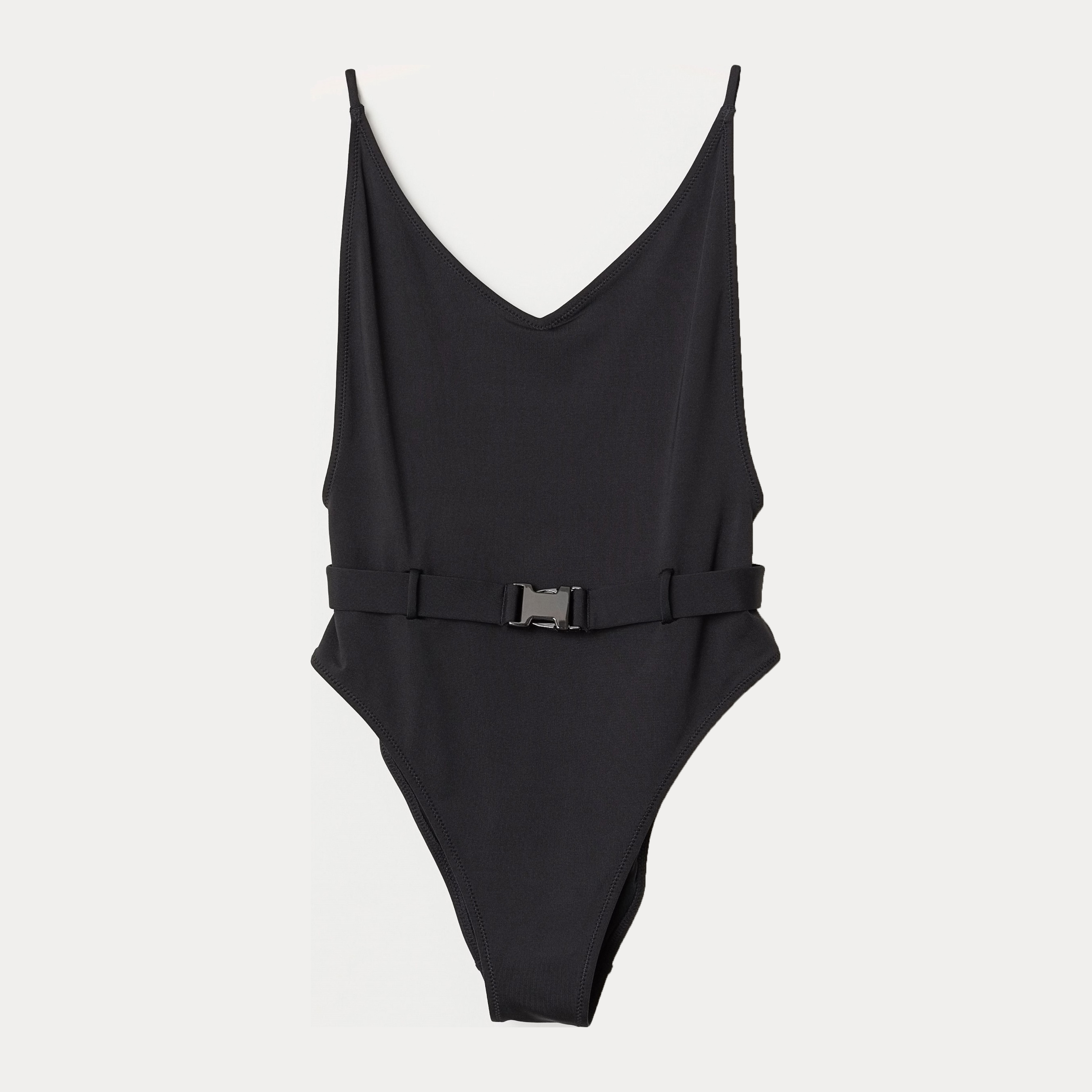 

Купальник слитный женский H&M zh0668364 40 Черный