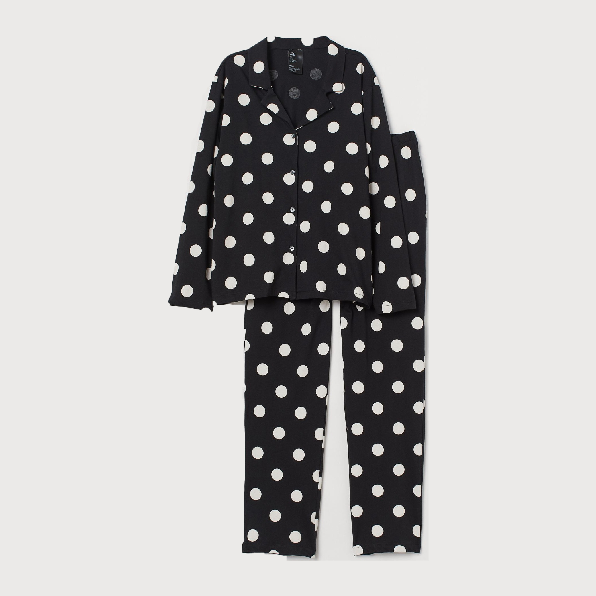 

Пижамные штаны H&M zh0891877 L Черные горох
