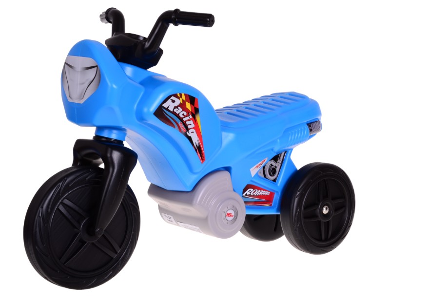 

Толокар мотоцикл Mochtoys синій