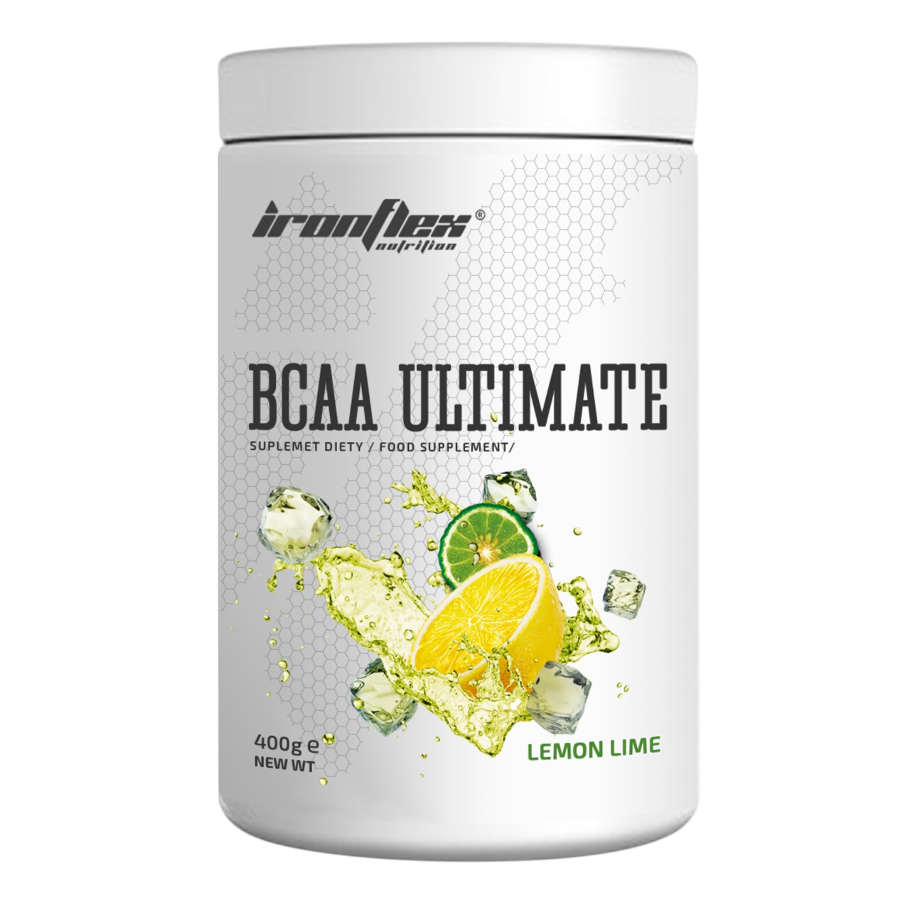 

Аминокислота IronFlex BCAA Ultimate Instant 400 г Лимон + лайм (2253f9)