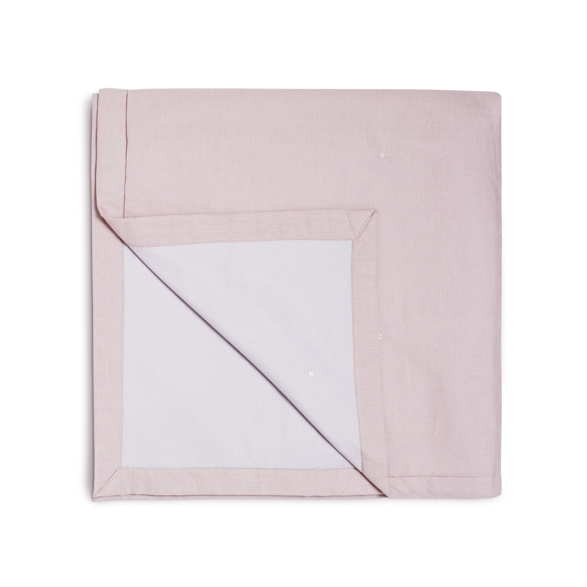 

Покрывало льняное Soft25 Heritage 230x250 пыльно-розовое с вышивкой (P180514Е_SL)