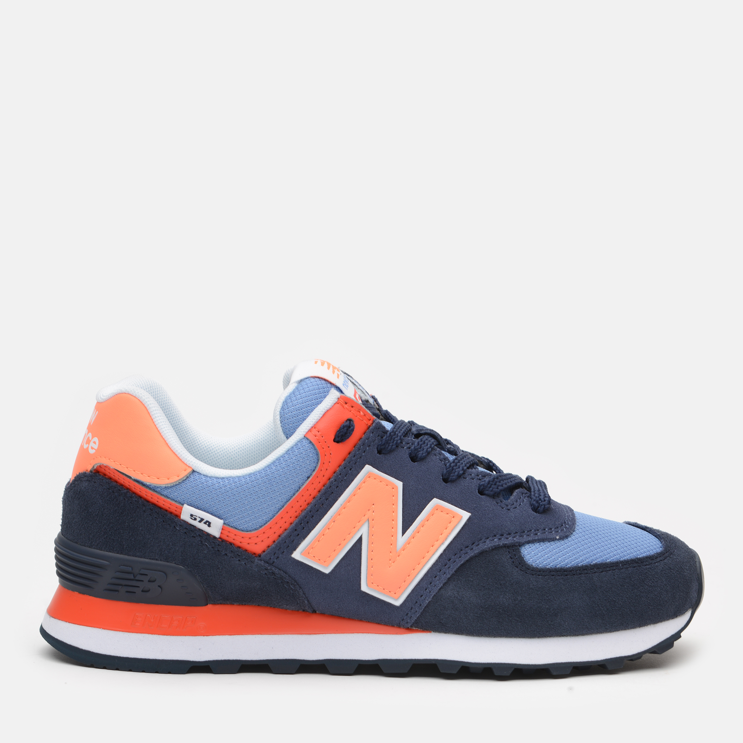 

Кроссовки New Balance WL574SY2 35 (5.5) 22.5 см Синие с оранжевым