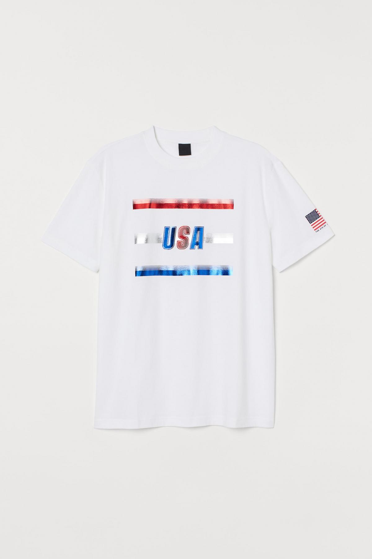 

Футболка H&  Белая (5366-0785429001, Футболка H&M m Белая (5366-0785429001)