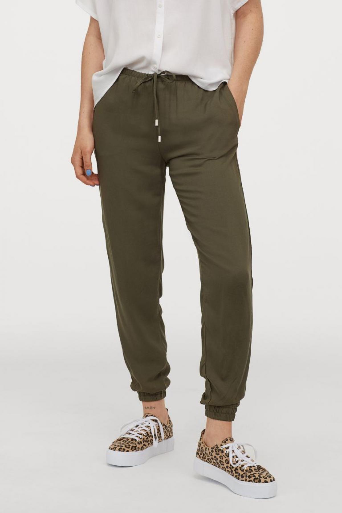 

Брюки без застежек H&M eur  Зеленые (5540-0490176002, Брюки без застежек H&M eur 38 Зеленые (5540-0490176002)