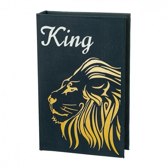 

Книга-сейф Король Лев Arivans 26х17х5 см черный 17-795