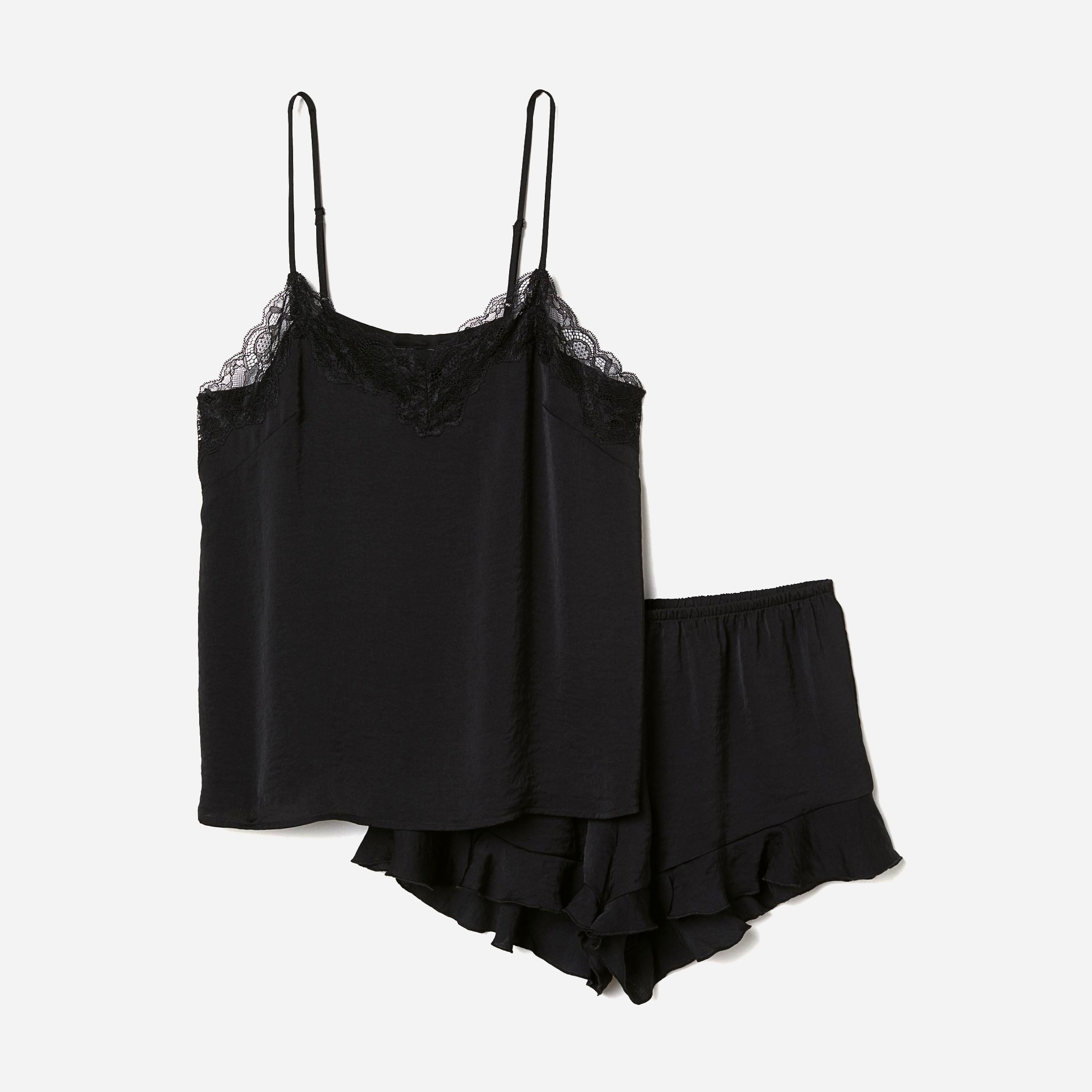 

Пижама H&M 0613497-8 S Черная