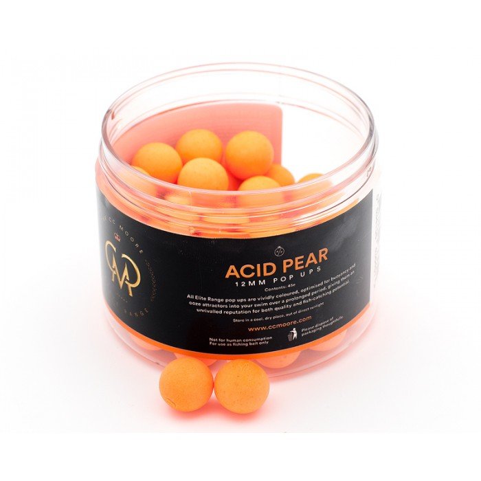 

Бойлы CC Moore Elite Range Acid Pear Drop Pop Ups 12mm (45) 90243