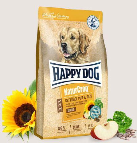 

Сухой корм HAPPY DOG NaturCroq для собак с курицей и рисом, 4 кг