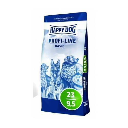 

Сухой корм HAPPY DOG PROFI - LINE Basic для собак с нормальными потребностями в энергии, 20 кг