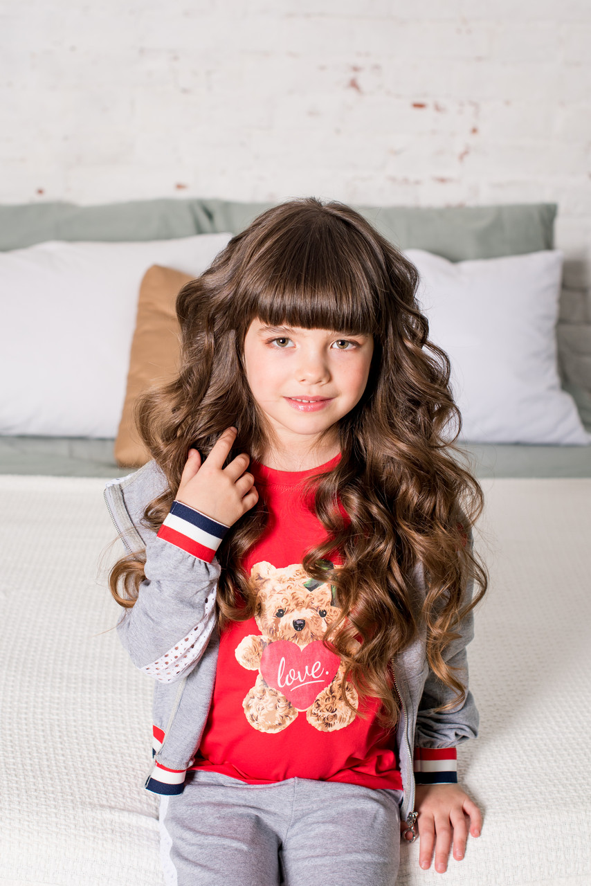 

Футболка для девочки Colabear Турция 683005 Красный 98