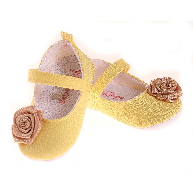 

Пинетки для девочки Baby Patini BPTN1164 17 см желтый