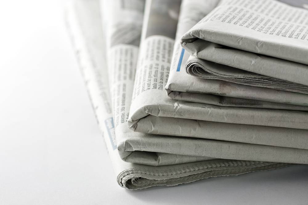 

Картина на холсте LaPrint Газета 90х60 см