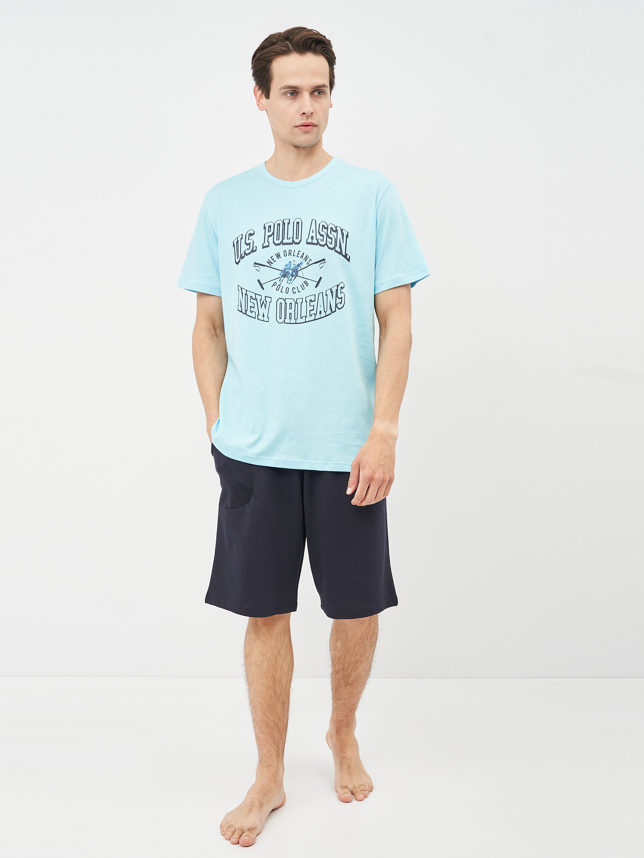 

Пижама U.S. Polo Assn 18427  Turguoise, Пижама U.S. Polo Assn 18427 L Turguoise