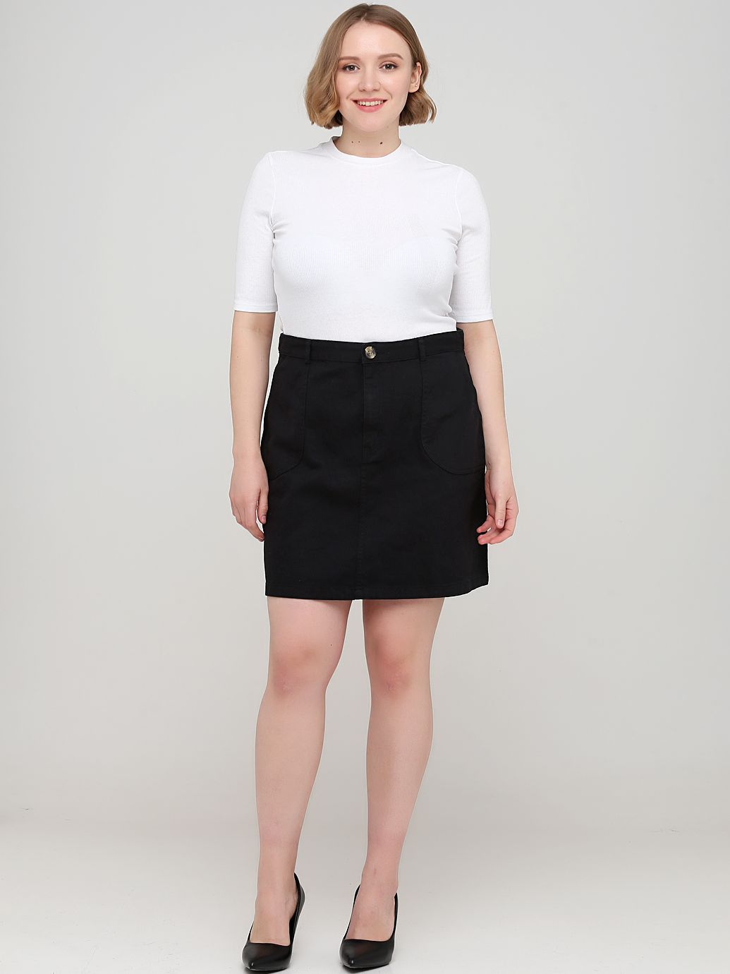 

Юбка Monki 685072s78 44 Черная