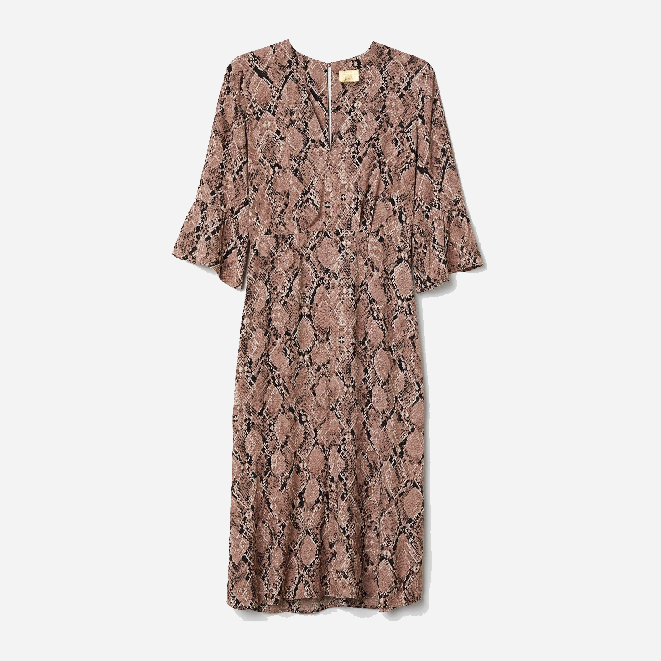 

Платье H&M 661811a79 36 Бежевое
