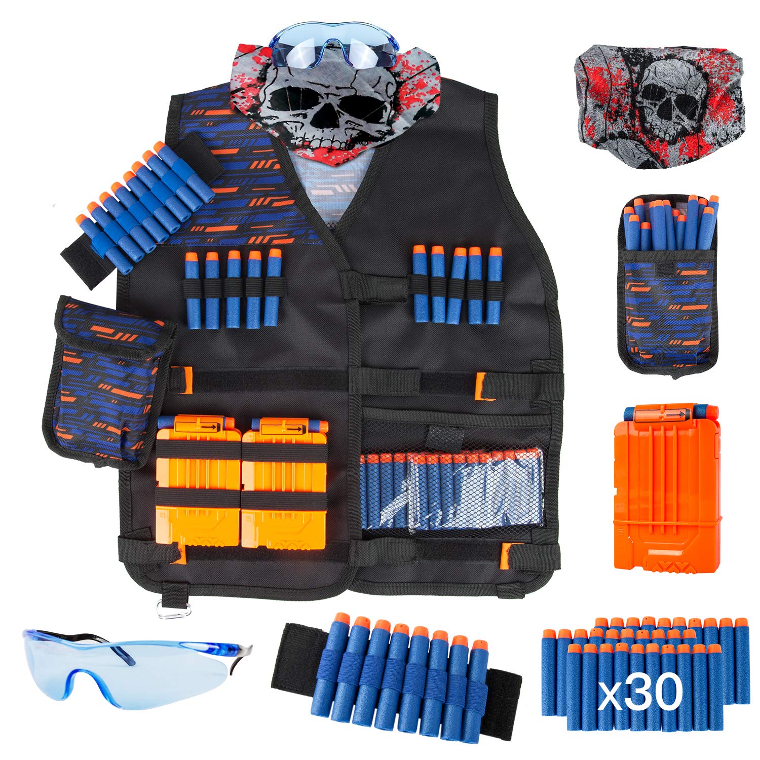 

Тактический жилет с аксессуарами Little Valentine N-Strike Elite Series Tactical Vest