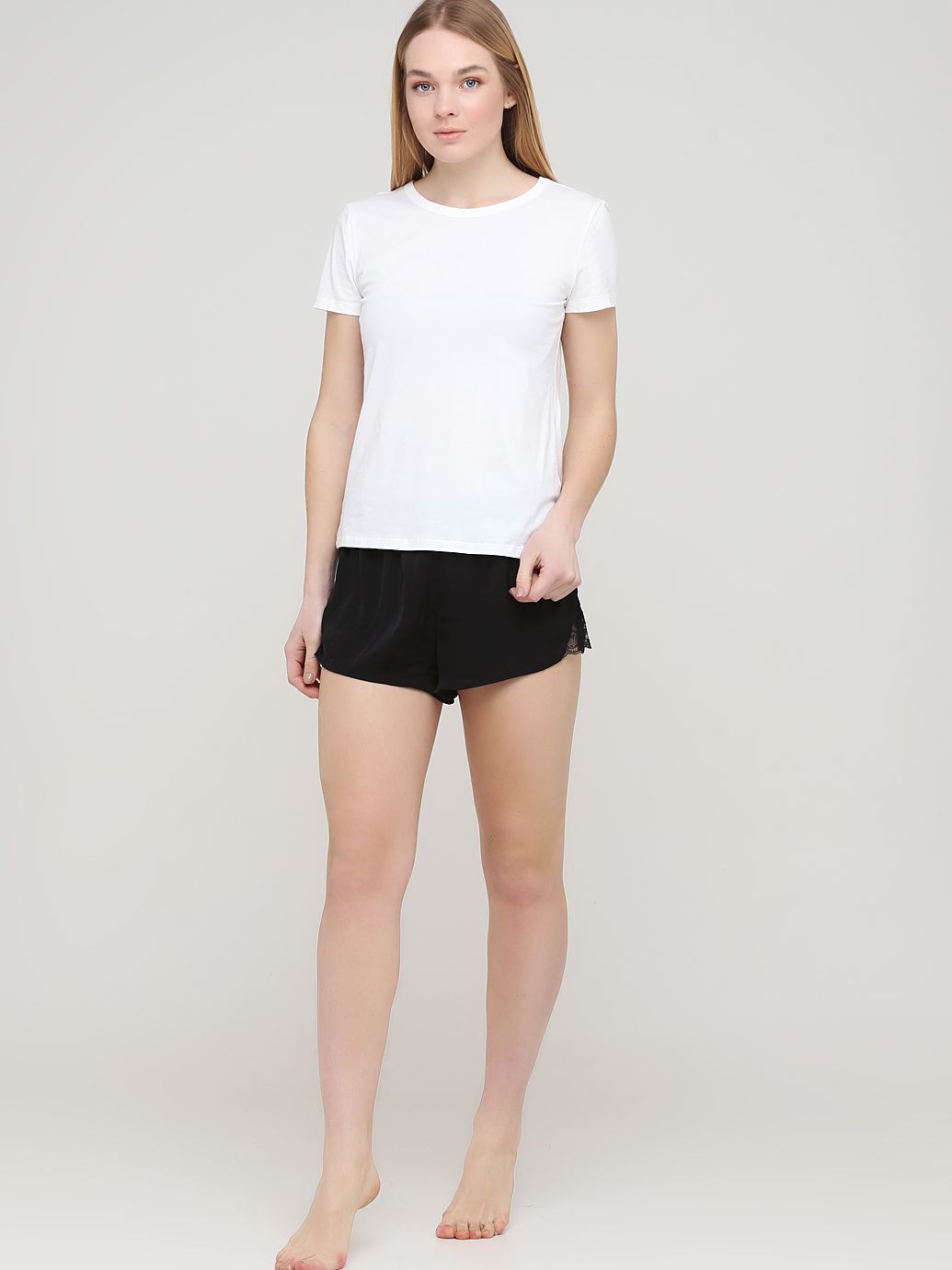 

Пижамные шорты H&M 7563203s85 М Черные