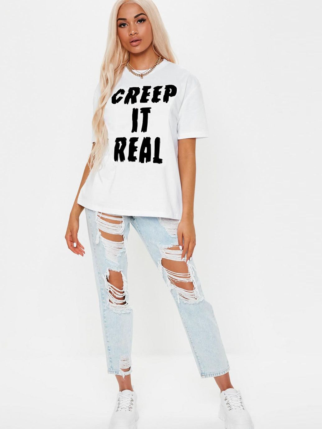 

Футболка Missguided 10177777a84 S Белая